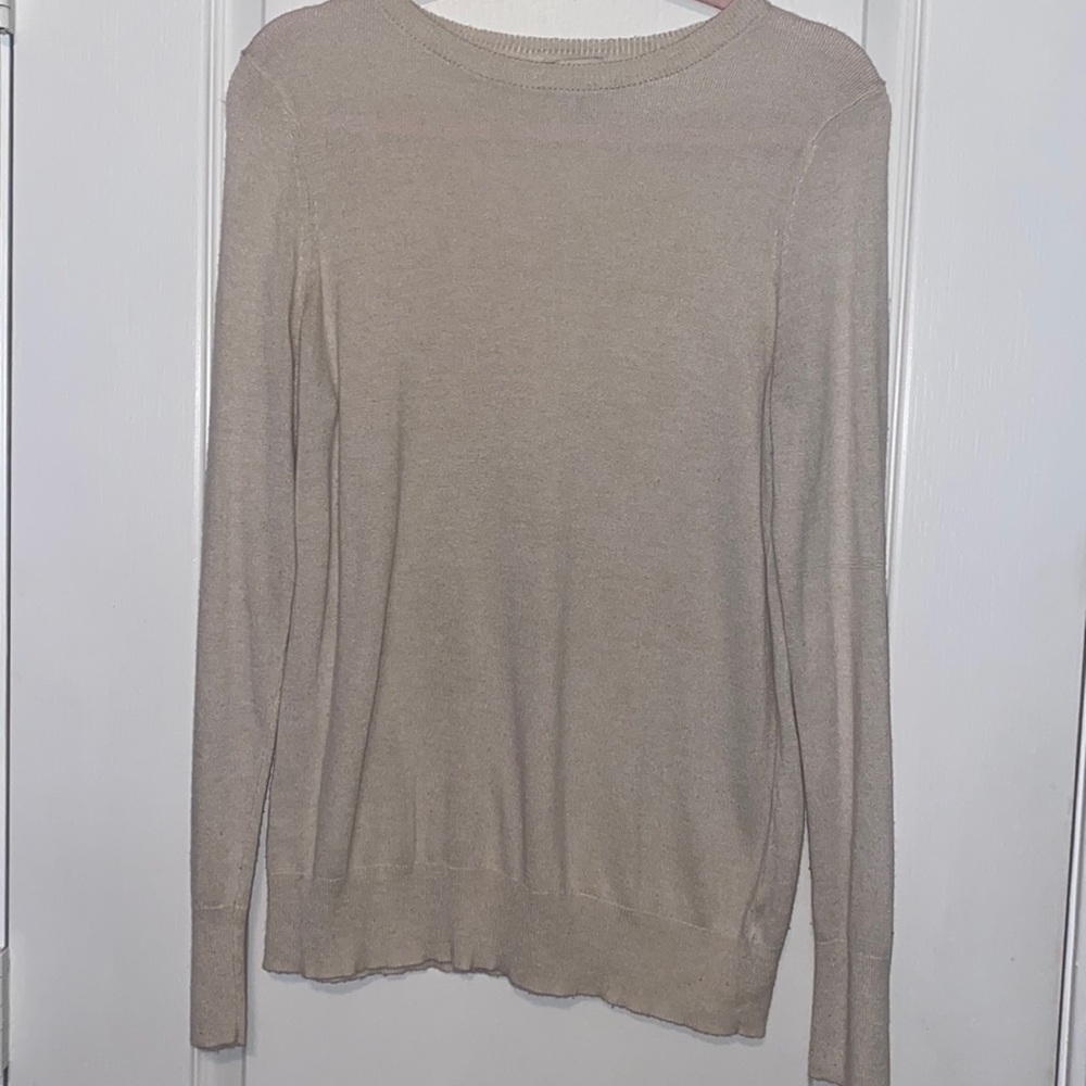IVORY CREWNECK SWEATER